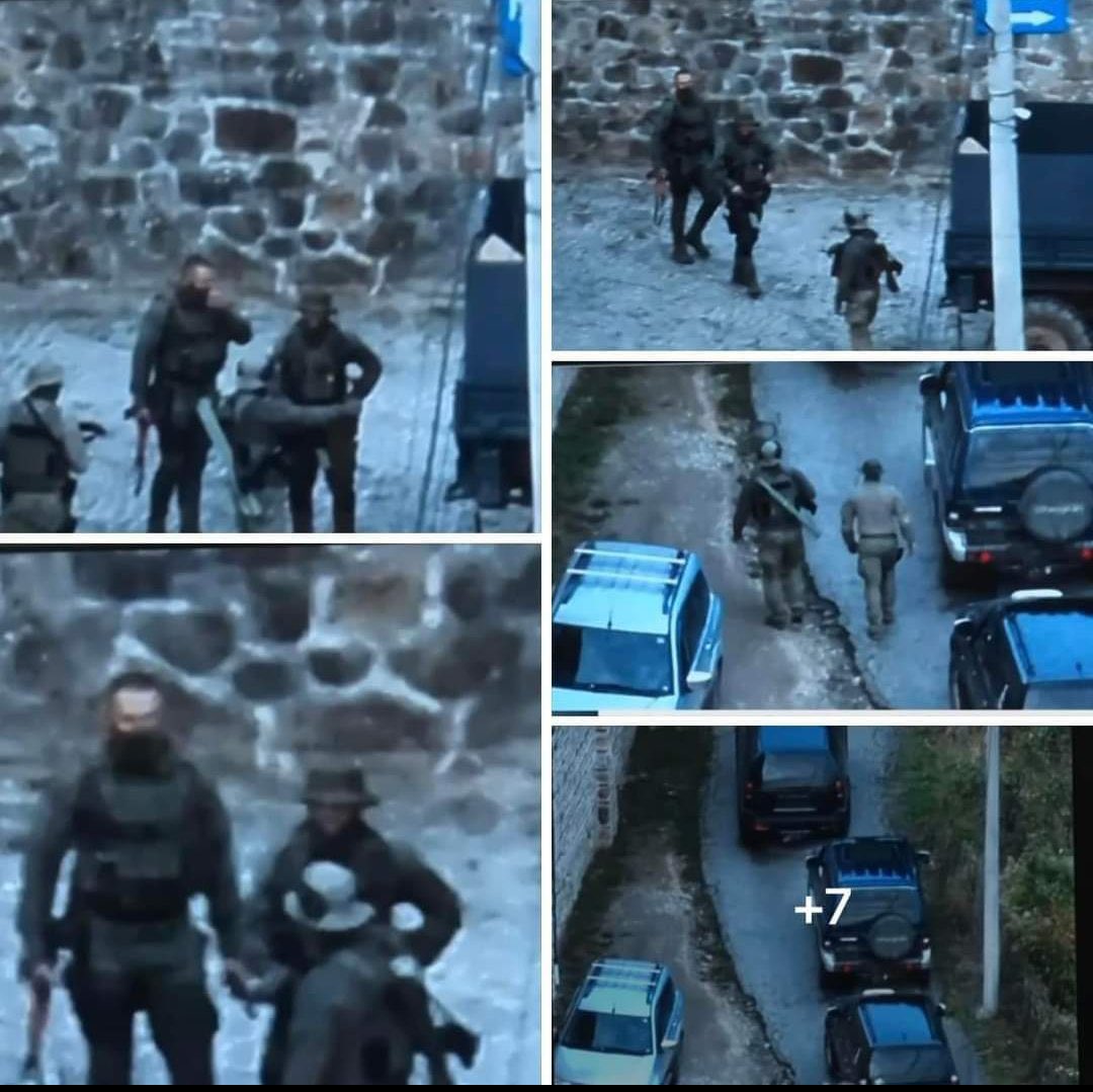 DecaniMonastery's tweet photo. Earlier today the #Serbian #Orthodox #Church in #Kosovo strongly and explicitely condemned today's armed assault by unidentified heavily armed assailants on #Kosovo police. The Church also denounced the forceful intrusion by armed individuals into the Banjska monastery, jeopardizing the lives of the clergy and 40 pilgrims present for the Sunday Liturgy.
Peace and order must be preserved in Kosovo and all citizens adequately protected. (Photos from media)

Please read our diocesan statement: https://t.co/ypVAUKk8SE