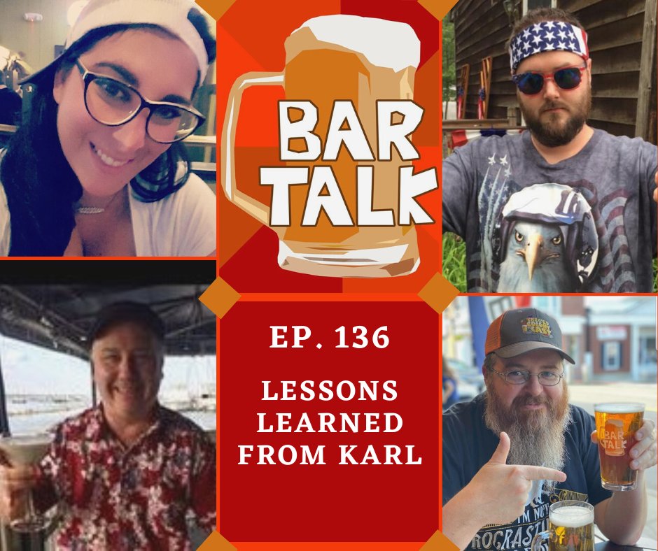 On today's BarTalk Episode: 
Karl embraces team building by subtraction.

Andy wants to get it all in writing.

Dan is at the acceptance stage of DoorDash.

Jess describes the simple joy of surprise fries.

bartalk.libsyn.com/lessons-learne…