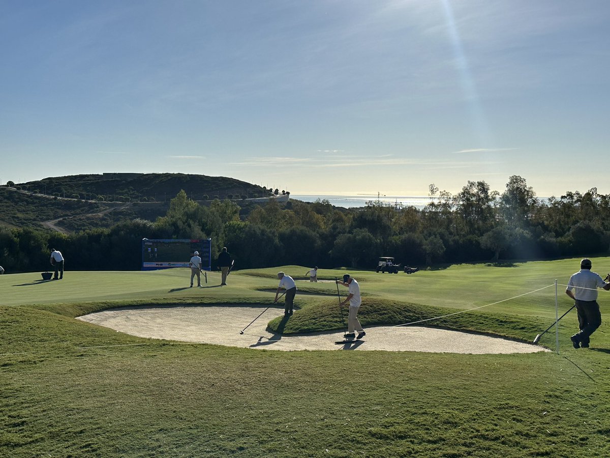 Congratulations to Ignacio Soto, Superintendent, Finca Cortesin and team for the agronomic conditioning produced for @SolheimCup2023.

Ignacio is a true industry professional, mentor and all round good guy. Kudos!

#GolfAgronomy #Professionalism #SolheimCup