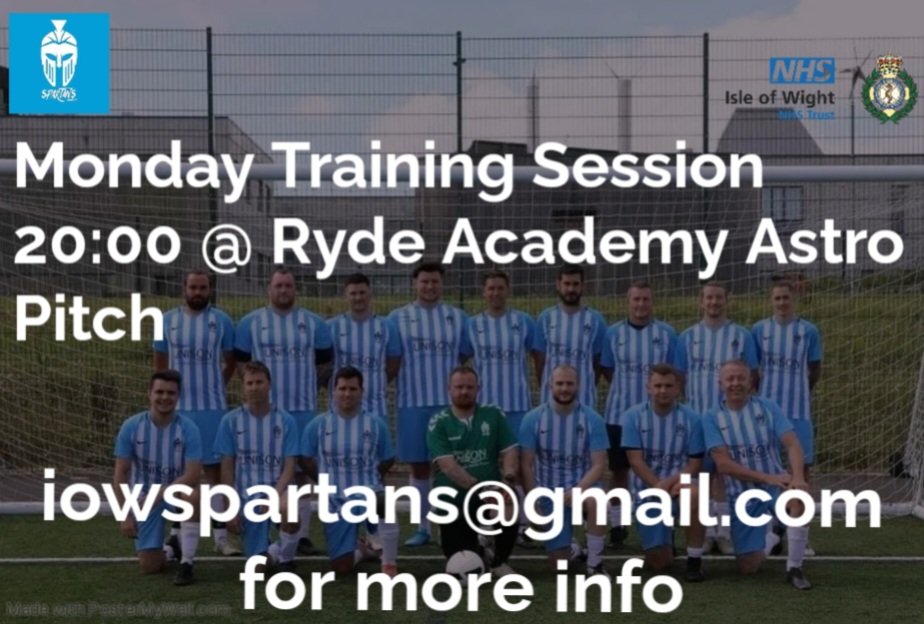 IOW NHS Spartans (@iowspartans) on Twitter photo 