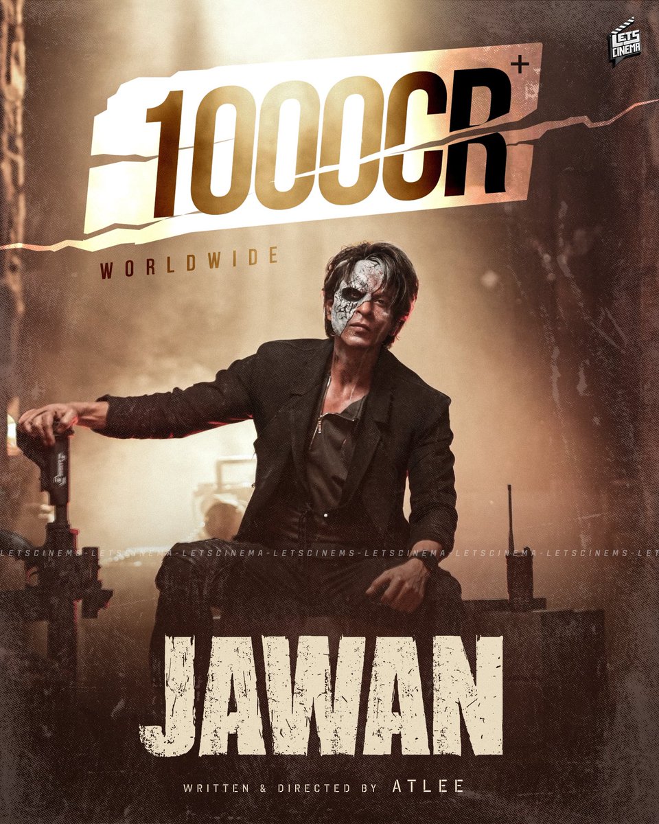 letscinema's tweet photo. The SRK x Atlee effect 💥💥💥 #JAWAN https://t.co/cCQj6rHc08