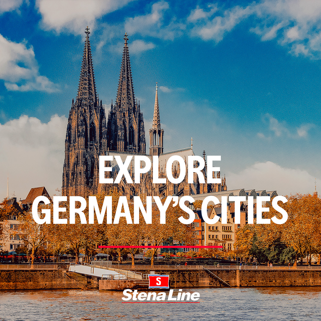 Did you know Cologne Cathedral is one of Germany’s most visited tourist attractions? 🤩
 
Sail to Hook of Holland with Stena Line and see where your European road trip adventure will take you!
 
From £66  single, car and driver.

BOOK NOW 👉 stena.li/WKOz50PNm5W