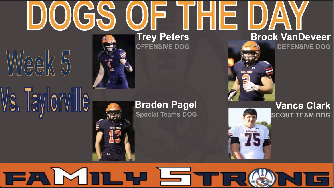 M-S Bulldog Football tweet media