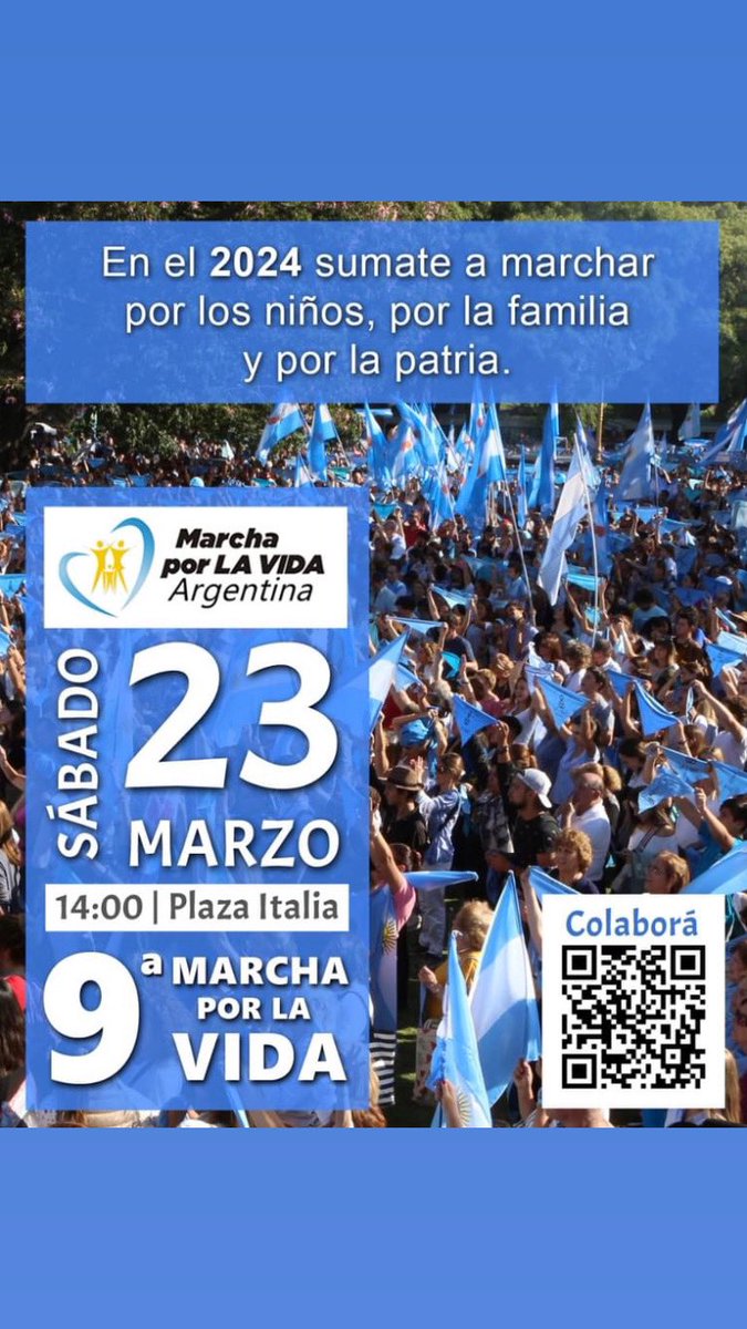 Marcha por la Vida Argentina tweet media