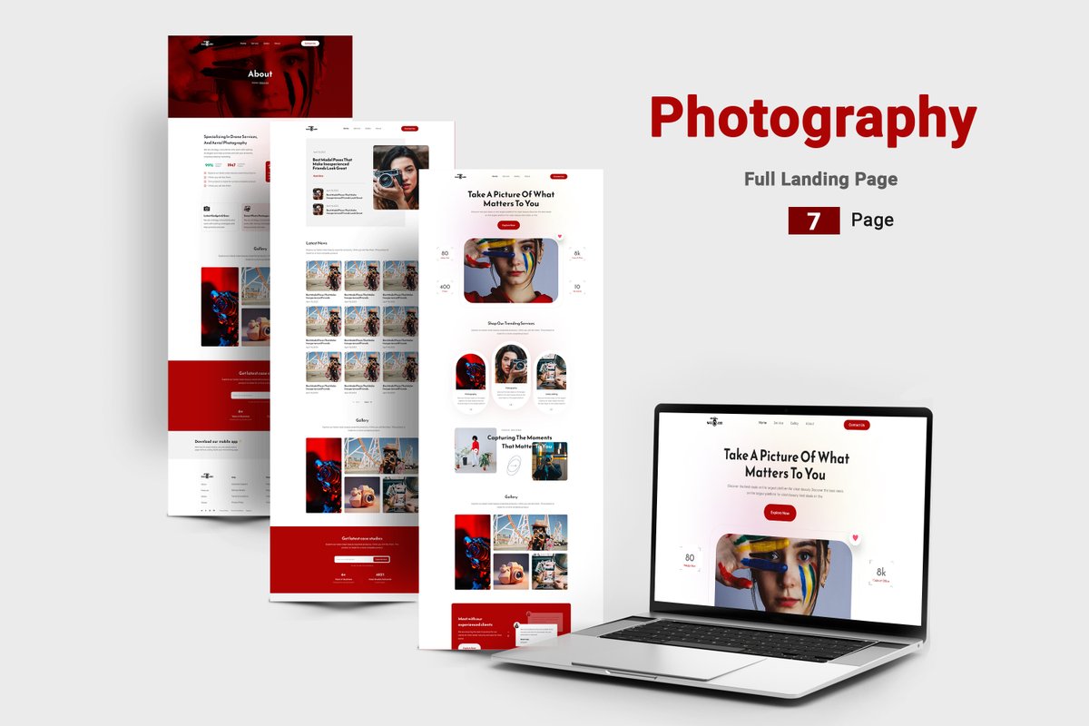 Habib352Rahman's tweet photo. Hey,
It's my pleasure to share with you my latest design📷Photography UI Design Template
Feel free to share your thoughts.
Contact Me Here: habib.hc.bd@gmail.com
WhatsApp: +88 01677589448
Thanks for enjoying my work.
Your appreciation will give me more inspiration if you like it. https://t.co/XhxGZkqmXs