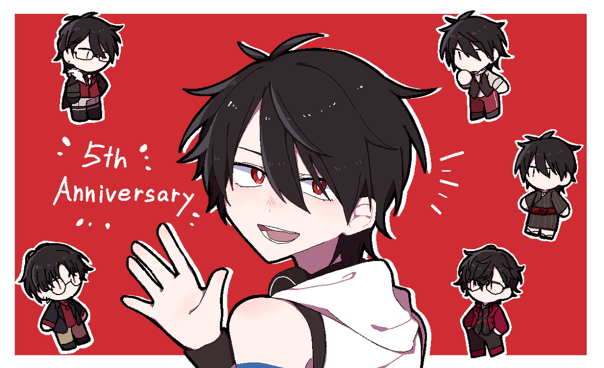 yktr_402's tweet photo. #夢追翔5周年 ＃絵かける ✨🎊✨ https://t.co/kYtleE8fhK
