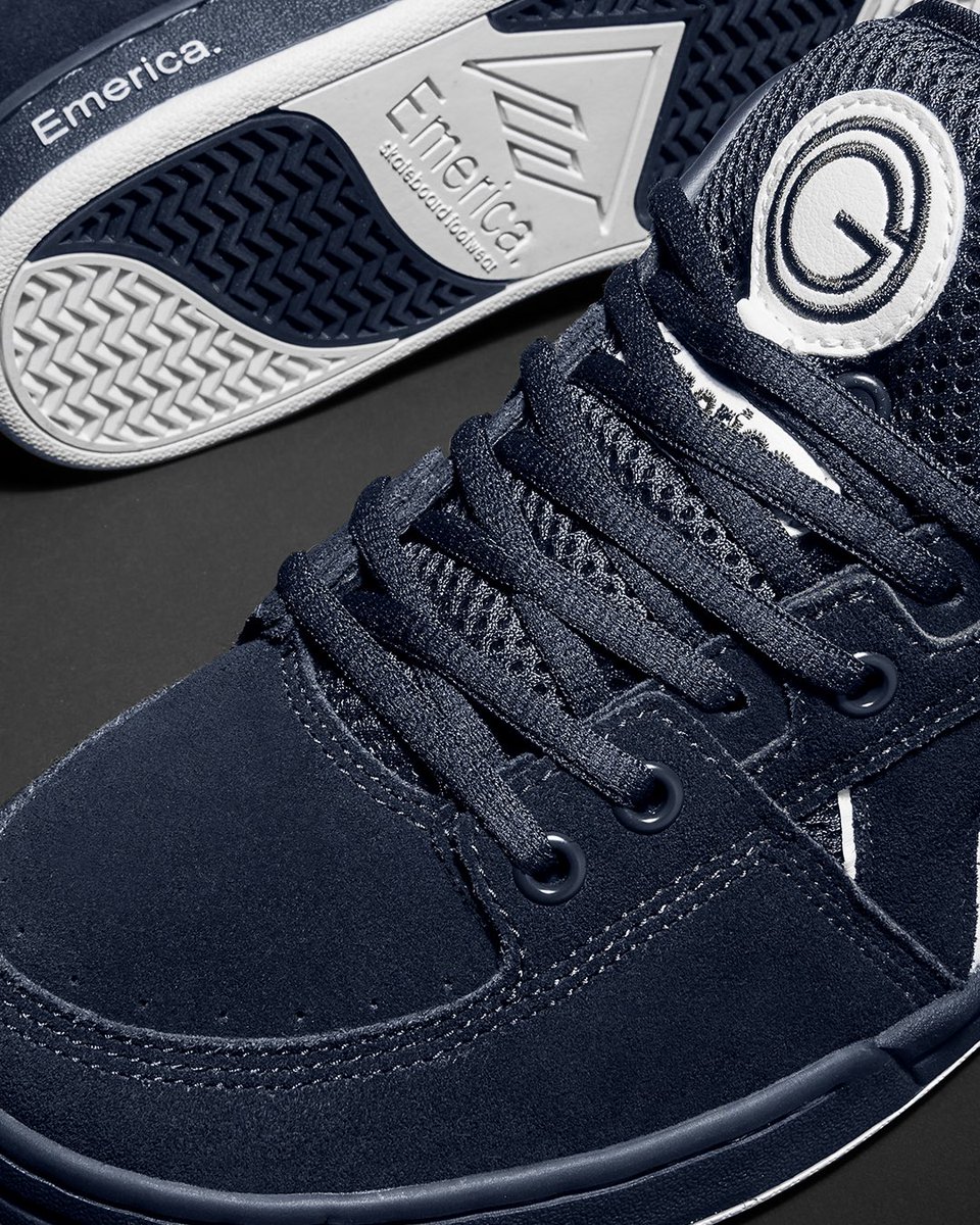 The OG-1 is now available at skate shops worldwide featuring a bulletproof full rubber cupsole, suede &amp; mesh upper, triple stitch reinforcements for added durability and the classic herringbone tread for ultimate grip just how you remember it.
#ThisIsEmerica