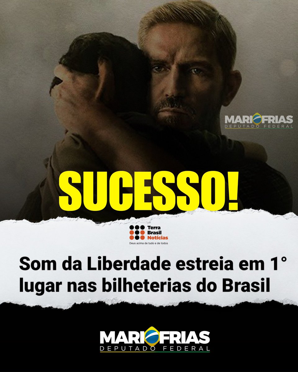 Mesmo com todo o boicote, o filme está em primeiro lugar nas bilheterias do Brasil!