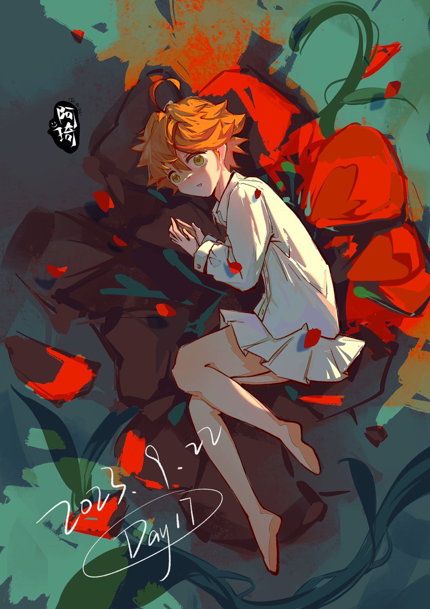 艾玛 #約束のネバーランド #エマ #約ネバ #illustration #100日チャレンジ