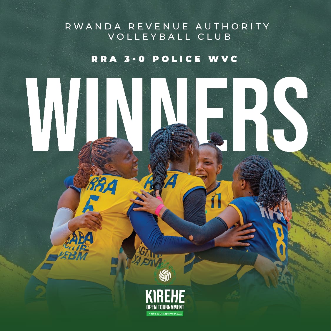 VisitKirehe's tweet photo. Congratulations @Rwandapolice sponsored men club @rnpvcofficial and @rrainfo sponsored women #RRAWVC for winning #KireheOpenTournament2023

@KireheDistrict @Rwanda_Sports @RwandaLocalGov @RwandaEast @Rw_Volleyball https://t.co/g5iNrMazTh