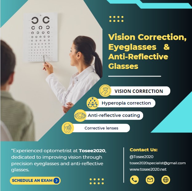 tosee2020's tweet image. &quot;Experienced optometrist at #ToSee2020, dedicated to improving vision through precision eyeglasses and anti-reflective glasses. Committed to clarity and eye health. #EyeCare #VisionCorrection #Optometry&quot;