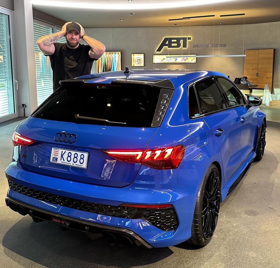 FastCarsWorld's tweet photo. Audi RS3-R ABT 🍑 https://t.co/fMinev9jB4