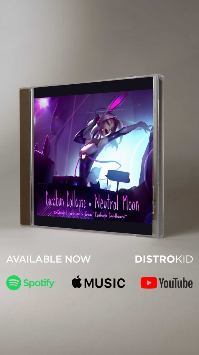 It's alive!!! 🔥🔥🔥🔥🔥

'Cardbun Collapse' is now available on Spotify! ♥️🔥

spotify.link/RosSAtbjmDb

Thanks again <a href="/keiby_comics/">KeibyConbunn</a> 🔥

#distrokid #neutralmoon #newmusic #newrelease #spotifyforartists #videogames #conbunncardboard