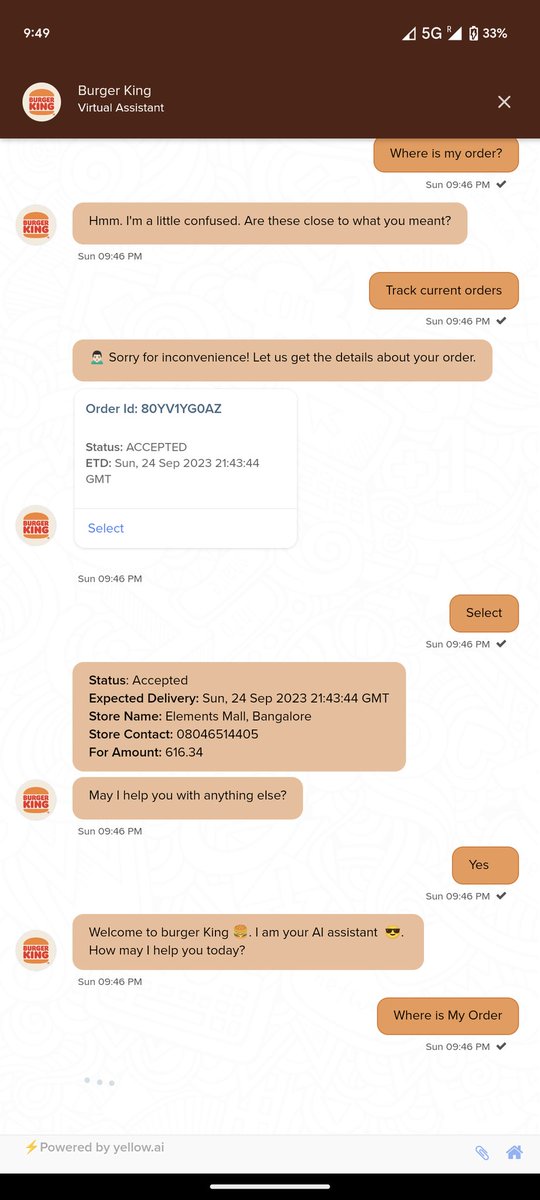Stawbbs_10's tweet photo. @BurgerKing @burgerkingindia where is my food? Your in app chat support seems useless and the store contact is unresponsive. Send me an update or refund me ASAP. https://t.co/r38zgyplcb