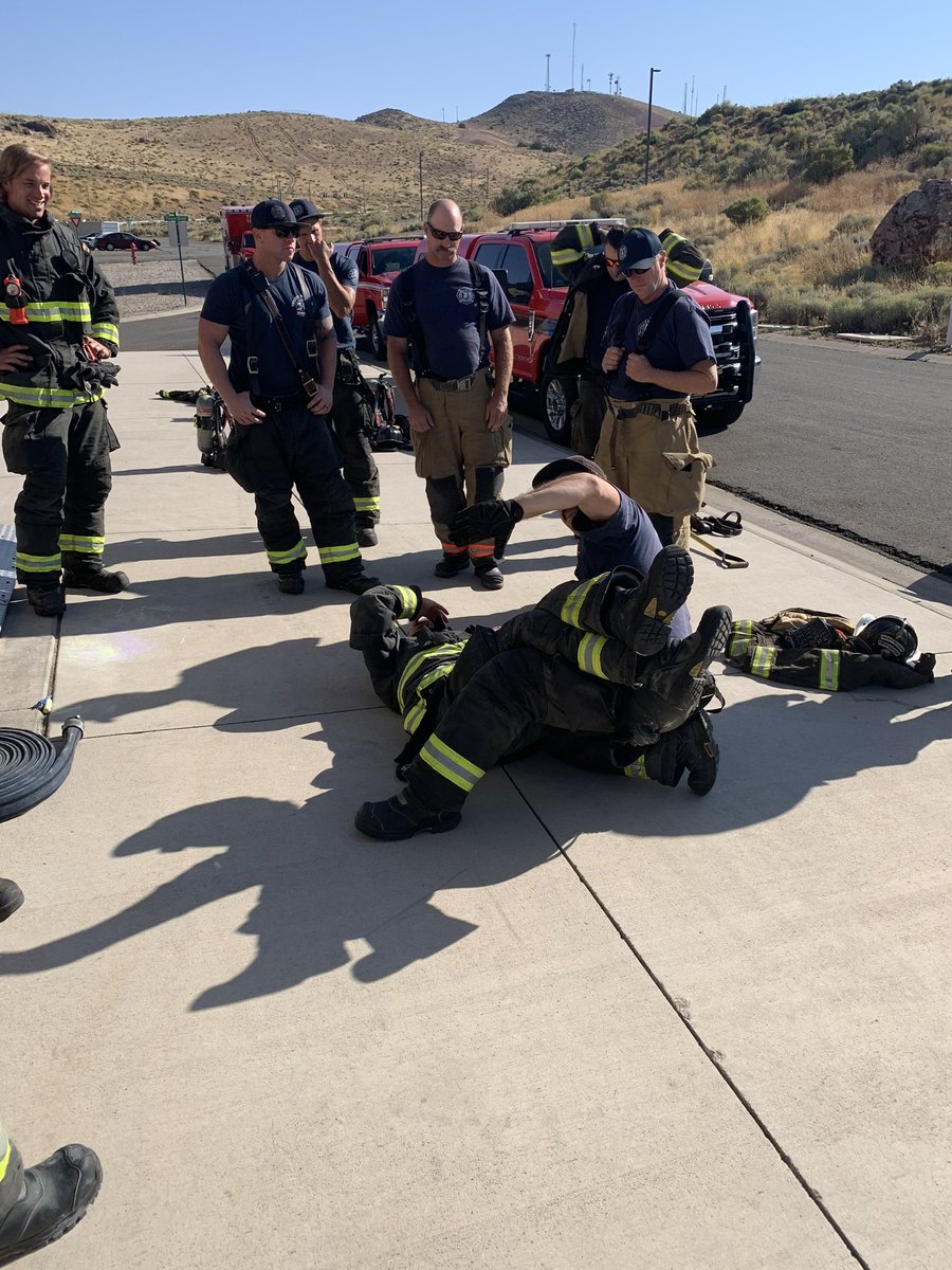 TMFPD's tweet photo. Good #SundayMorning. This past week #TMFR Firefighters participated in a District wide Search &amp; Rescue class. Firefighters took part in victim drag techniques, room orientation, and the latest nationwide trends of where to find children and adults in residential structure fires. https://t.co/LwHRIPESHe