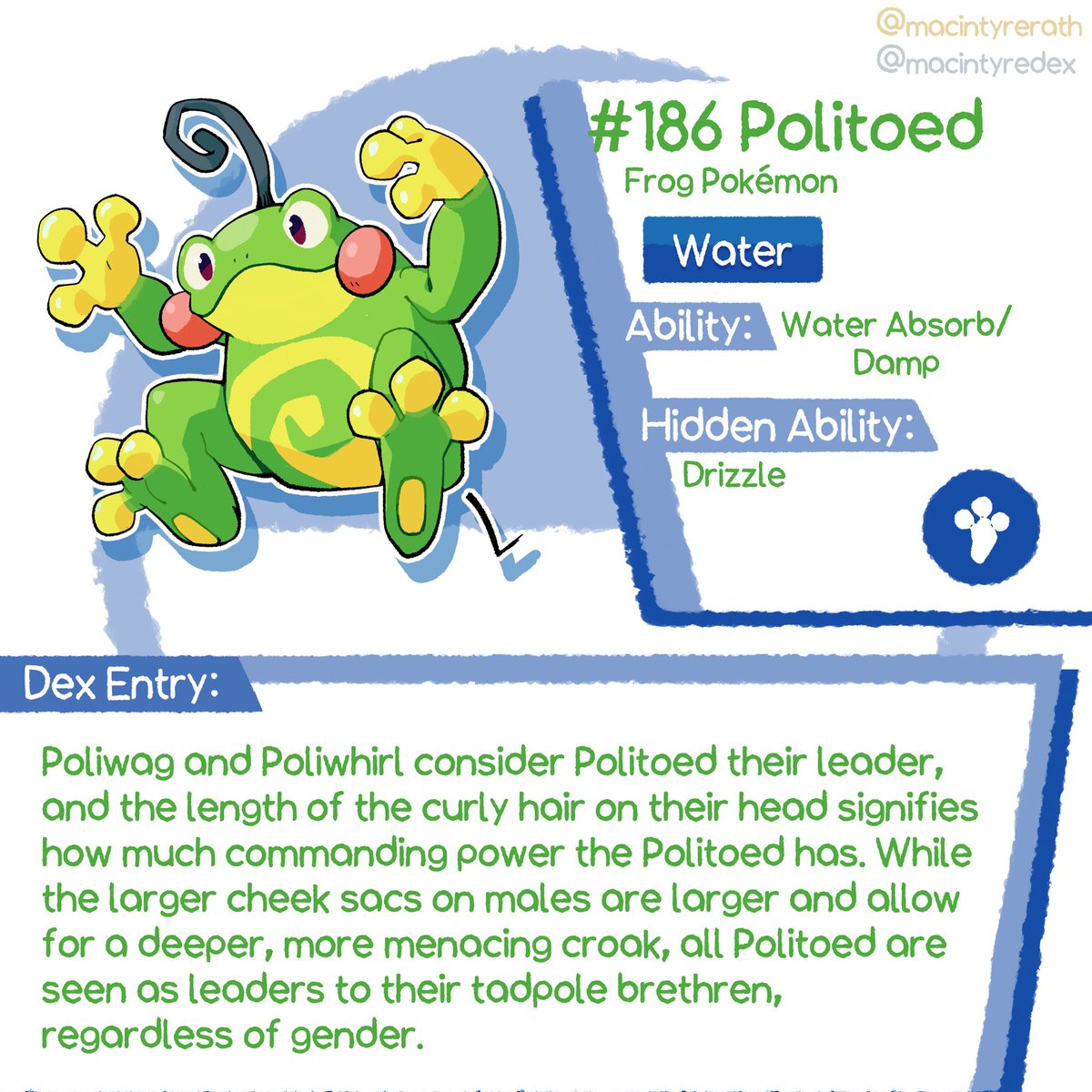 Politoed  Pokédex