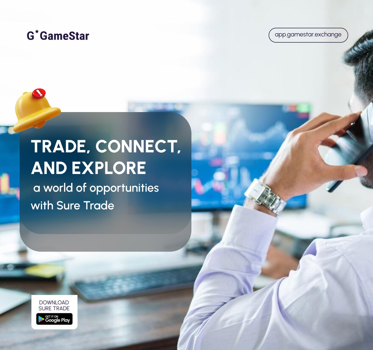 Suretradebygms's tweet photo. Get ready to trade, & connect this week on the Sure Trade App like never before!!
#GameStarExchange #SureTradeApp #tradeyourgiftcardsnow #bestgiftcardsrates #decentralisedplatforms #giftcardtrading https://t.co/NrcrcaYyXz