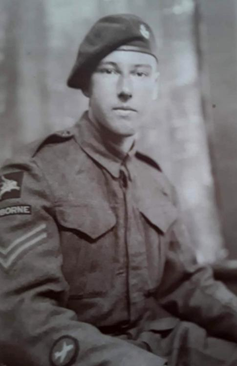 6thairborne's tweet photo. Cpl. Charles Philip Reynolds 2nd Bn Oxfordshire and Buckinghamshire Light Infantry No. 17 Platoon, "B" Company

Glider CN. 96 Coup de Main captured Orne River Bridge, Ranville, wounded Escoville 7th June 1944. 

#PegasusArchive 

https://t.co/OnYRb6zyFs https://t.co/kkf2ZcsGDA