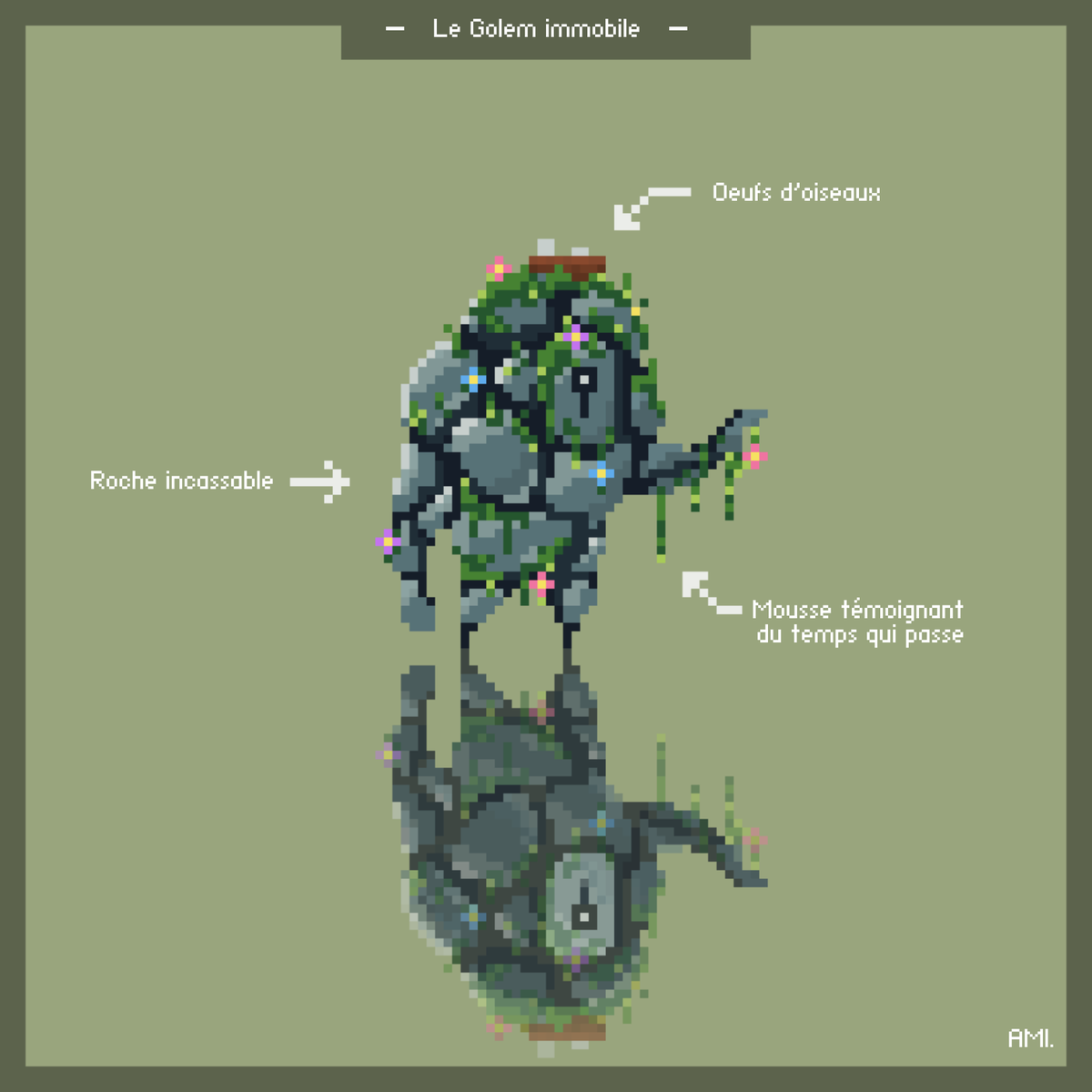 Ami_pixel's tweet photo. Le golem immobile.
#pixelart #pixelartist #pixelartists #game #gamedev #art #draw #story #instadraw #pixel https://t.co/a2G8TSC8Ce