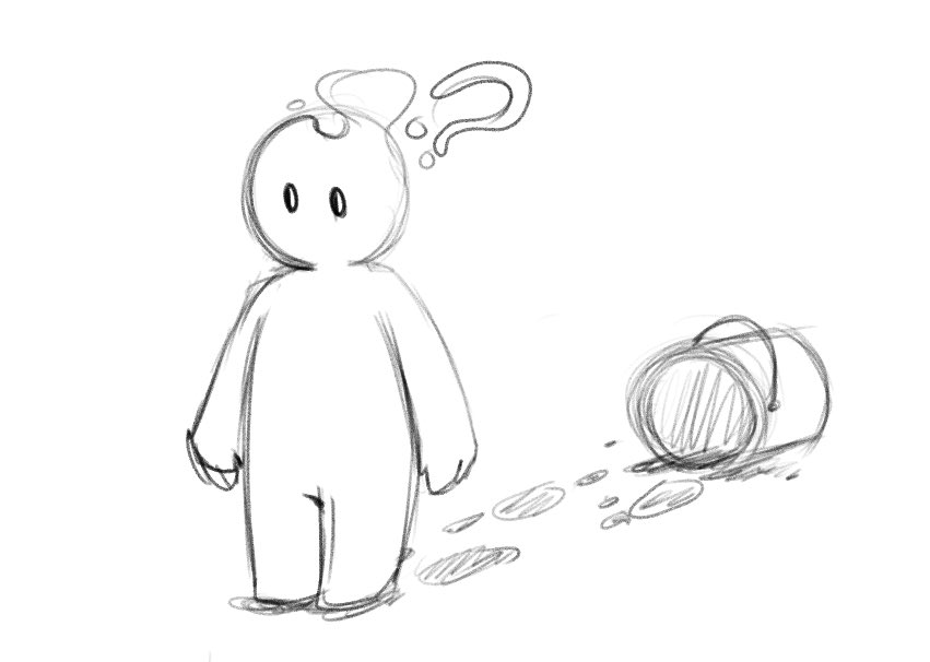 Inky_Chan_Art's tweet photo. Someone manage to put Bloby in the paint bucket and now they’re being picked up XD

Halp! Lmao https://t.co/t4Hrty7uEs