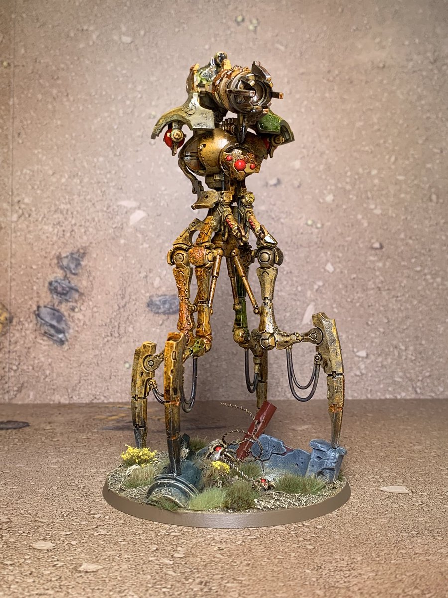 50shadesnuln's tweet photo. A little bit of a #WIP on a Necron Doomstalker for my Rust Lords.
.
.
.
#warhammer40k #warhammercommunity #necron #doomstalker #combatpatrol #40k #paintingwarhammer #rustlords #sector50 https://t.co/wU9JRePF7y