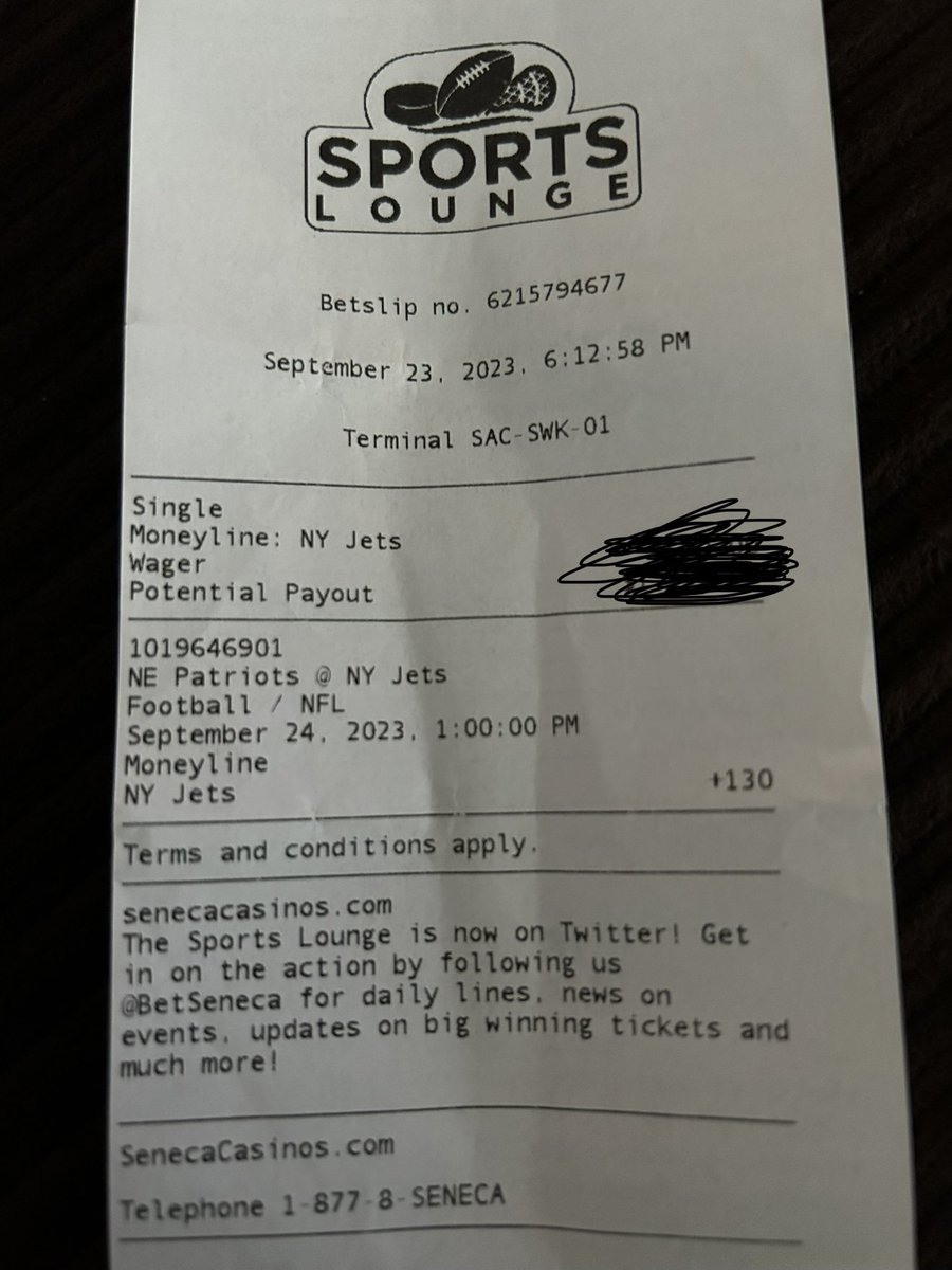 GoldenTicketWnr's tweet photo. GoldenTicketPicks

NYJ ML 🐳🐳🐳🐳🐳

10U SuperMax Whale  🏦🏦🏦
Dm for +2500 parlay🔥🔥🔥🔥

#GamblingX #nflbets https://t.co/GDbQ0Kl88t