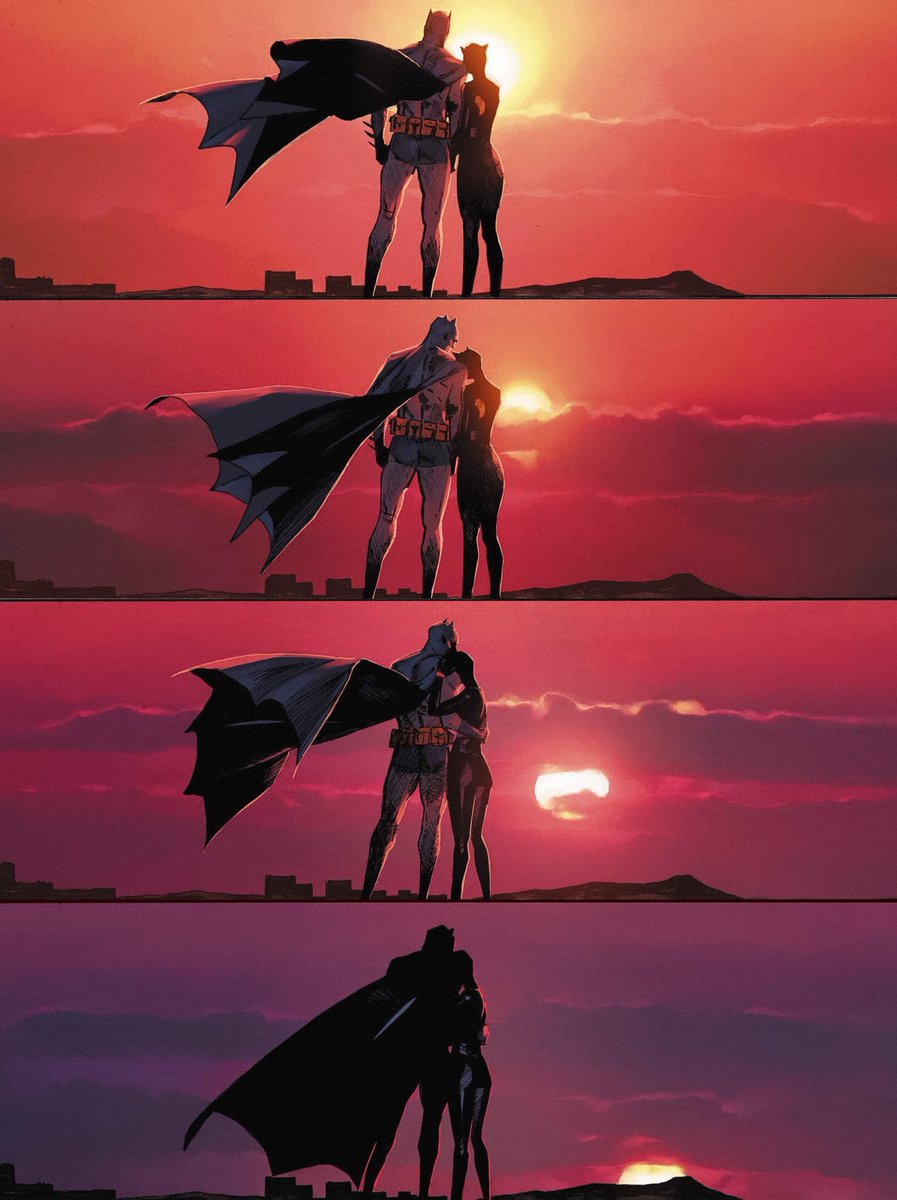 batmancurated's tweet image. batman &amp;amp; catwoman by clay mann &amp;amp; tomeu morey