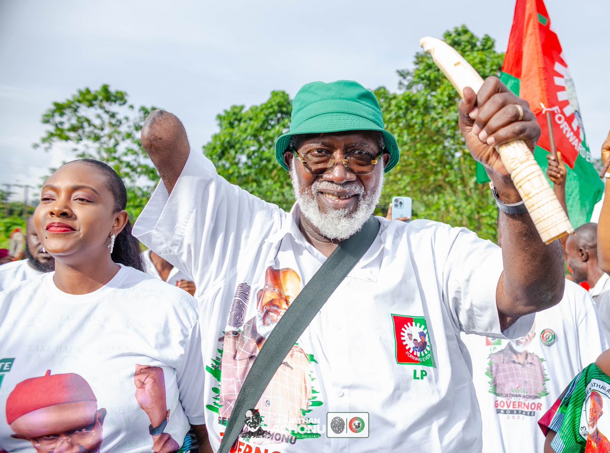 AmugoGrace's tweet photo. Photo News
It was total shut down today as Ndi Ikeduru declared 100% support to the Achonu/Nwulu ticket.
#TakeBackImo
Ikeduru is Athanable
Let's take back Imo
#NewImo
#TakeBackImo
#Akuruoulo
#LabourParty
#AchonuNwulu
It’s Athanable
ⒸAthan Achonu Media Centre https://t.co/kUIW05VLCt