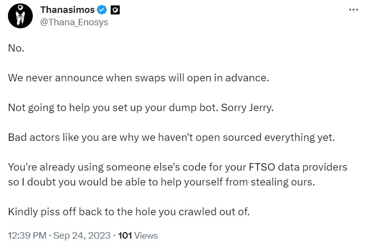 Best FTSO ☀️ tweet media