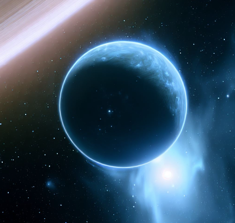 DidYouRlyKnow's tweet photo. HD 189733b, a huge gas giant that orbits very close to its host star HD 189733 where it rains molten glass sideways as winds howls at 7000km/hr. 
#gasGiant #rain #sapce #universe #funFacts https://t.co/USlF6XG7vJ