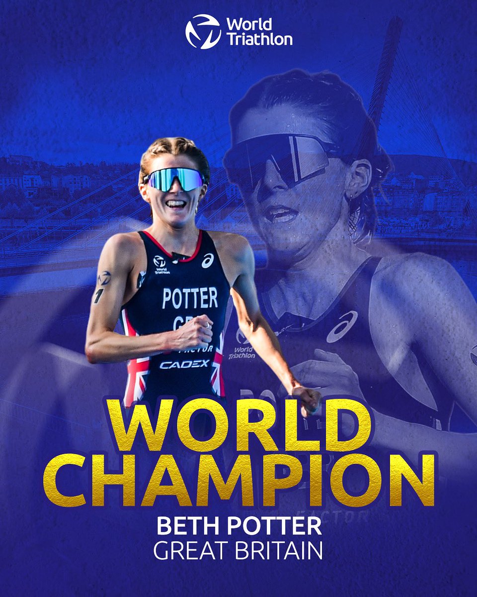 BETH POTTER IS WORLD CHAMPION!!