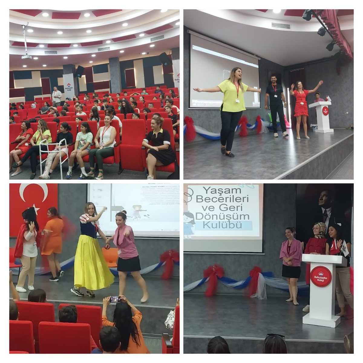 Ortaokul öğrencilerimiz kendi ilgi ve yetenek alanlarına uygun kulüpleri seçmek için katıldıkları “Kulüp Tanıtım” etkinliğinden sonra seçimlerini yaparak çalışmalarına başladılar.🏸🏀👩🏻‍🎨🎨🎭

#bahçeşehirkoleji #bahçeşehirdörtyolkampüsü