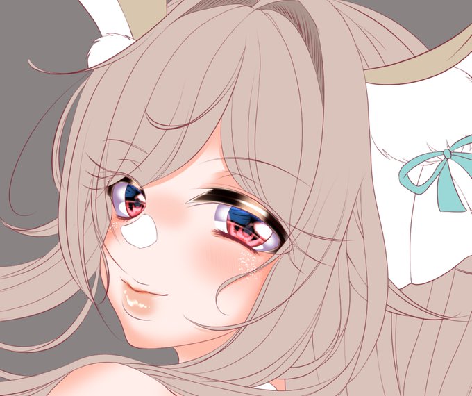 今日はここまで 寝るべや
顔の描きに違和感がある場合は左右反転してみて反転前とバランスに差がないか見るのがよろしある
片方だけイイ感じで片方だけ変な場合は目がばぐってるので違和感のある方でひたすら修正してみよう
どちらでもOKとなったときが君のOKダ!😇👍 