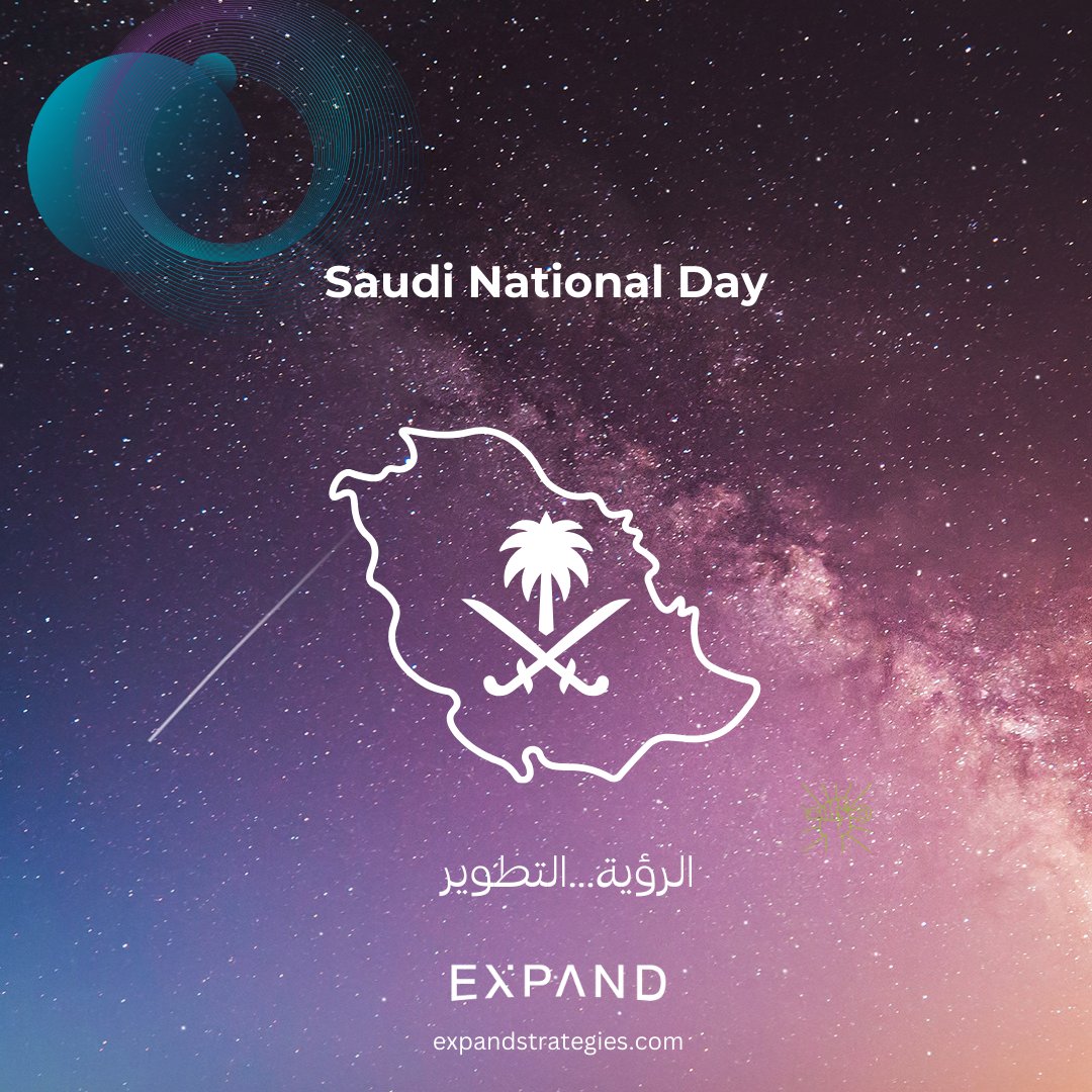 #SaudiArabia #SaudiVision2030 #Saudi_National_Day #expandstrategies 
expandstrategies.com