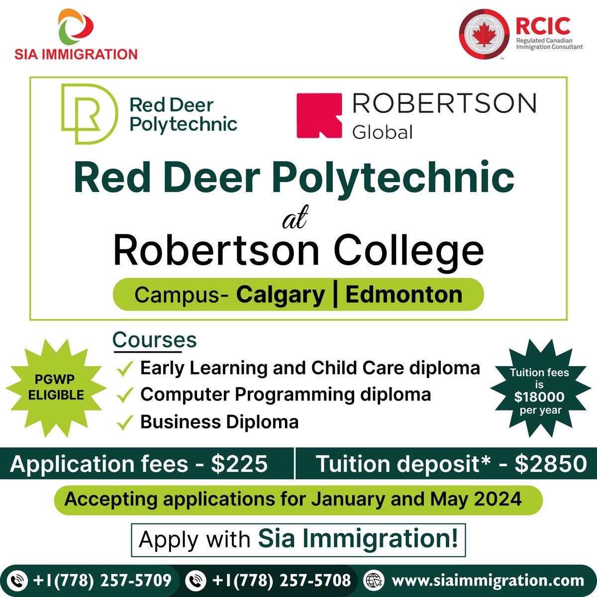 sia_immigration's tweet image. Red Deer Polytechnic at Robertson College, Calgary, and Edmonton.

Apply with Sia Immigration Now @ +1-778-257-5508, +1-778-257-5709
visit: siaimmigration.com
#RedDeerPolytechnic #reddeerpolytechniccollege #RobertsonCollege #earlylearning #childcarediploma #siaimmigration
