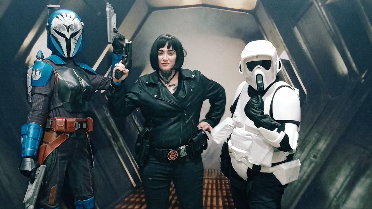 MultifandomCos1's tweet photo. #elizabethsherman #lizsherman #hellboy #hellboy2thegoldenarmy #hellboy2 #cosplay #501st #starwars #alabamacomiccon https://t.co/IFxUopg7Fw