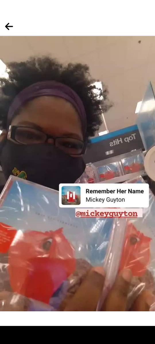 Shreem16's tweet image. OMG I cannot believe that two years ago today our sis @MickeyGuyton debut country album #RememberHerName hit stores nationwide. And yes I brought two copies. And I will do it again because I love this girl! Congratulations on turning 2 years old!! #MickeyGuyton