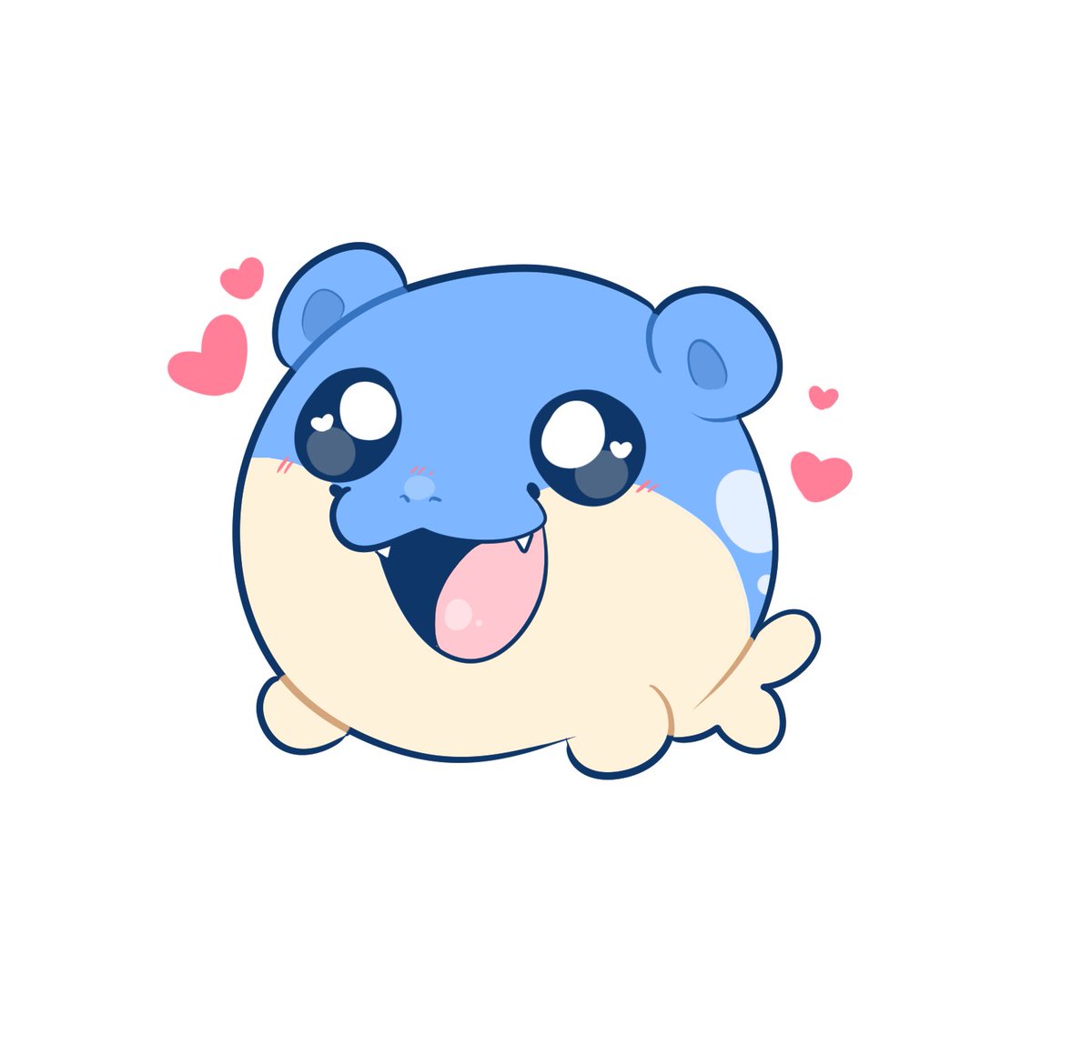 sweetstarcosmic's tweet photo. Spheal! 🫧 https://t.co/n8Eb9ivka6