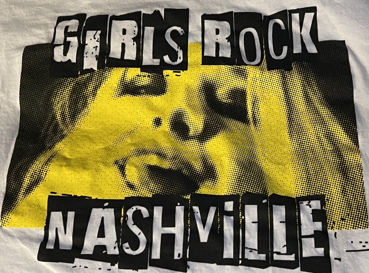 New rock tee time, #299. This time it’s ⁦@abbykrocks⁩ Girls Rock Nashville tee. GRN is designed to help bring support, equality, & resources for women & to help them be bad asses in all aspects of life. Founded by Abby, who is a badass young lady. girlsrocknashville.com/about-us