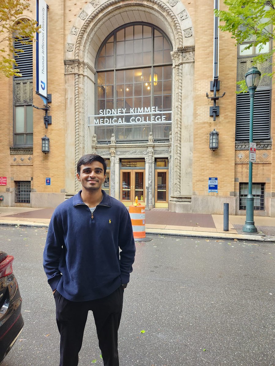 SaJanakiraman's tweet image. Thank you @JEFFUrology for a fantastic sub-I filled with learning and mentorship. Grateful to the residents and faculty for making this a month to remember! 

And hats off to Philly, what an amazing city! 🏙️