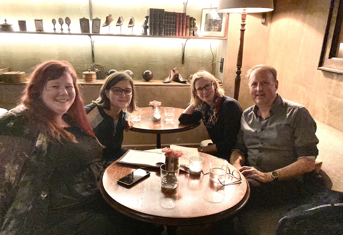 The SpaTrEM team enjoying a post-conference cocktail in Gent. @PPCRGatNTU