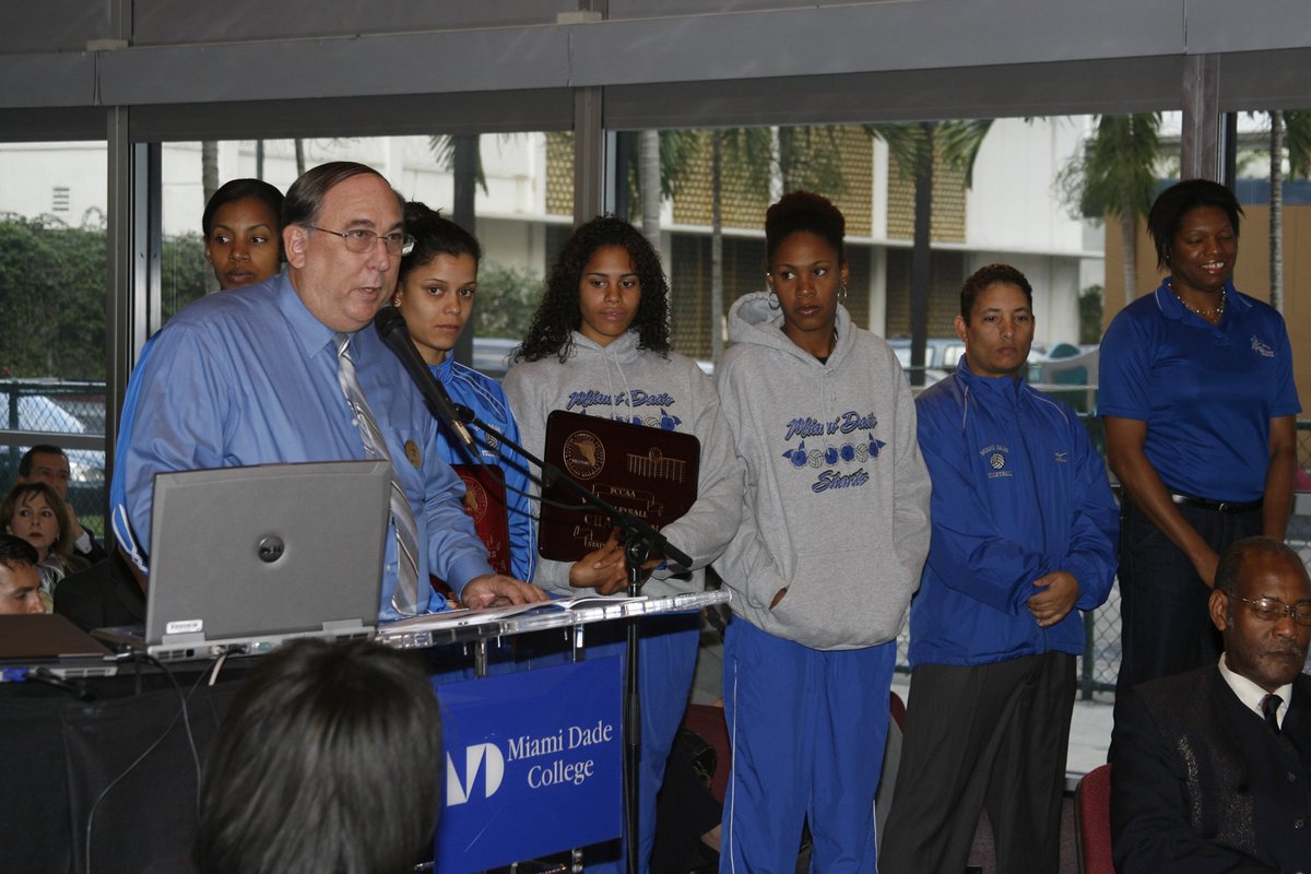 Madeline Pumariega (@mdcpresident) on Twitter photo Saddened by the loss of a true sportsman and great man, <a href="/MDCollege/">Miami Dade College</a>'s former Athletic Director Jim Cox. I will never forget sitting at Jim's desk and signing a letter of intent to play basketball at then Miami Dade Community College. Jim's contributions to MDC's Athletic Program Saddened by the loss of a true sportsman and great man, <a href="/MDCollege/">Miami Dade College</a>'s former Athletic Director Jim Cox. I will never forget sitting at Jim's desk and signing a letter of intent to play basketball at then Miami Dade Community College. Jim's contributions to MDC's Athletic Program