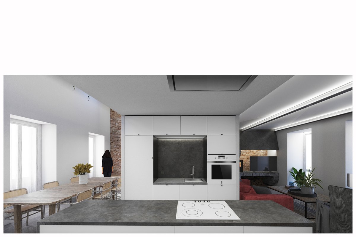 Compartimos este proyecto de #rehabilitación de vivienda, en el casco histórico del Barrio de la Magdalena, en #Ferrol.  El respeto y la conservación de la fachada principal así como la recuperación y puesta en valor de su patio trasero articulan este proyecto.