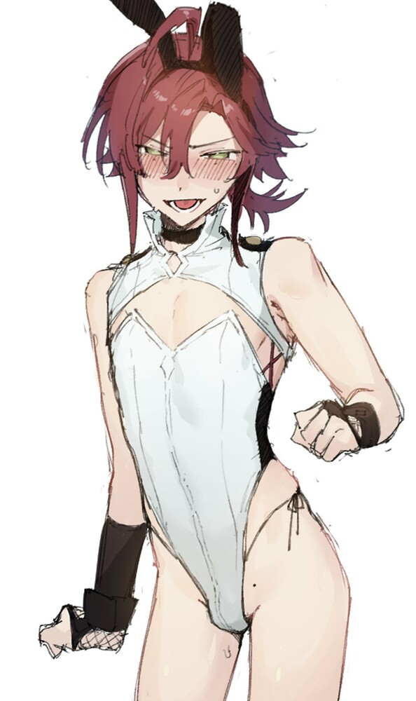 He doesn't know why you insisted he wear this, but at least he put it on. . right??

#SeductiveSunday