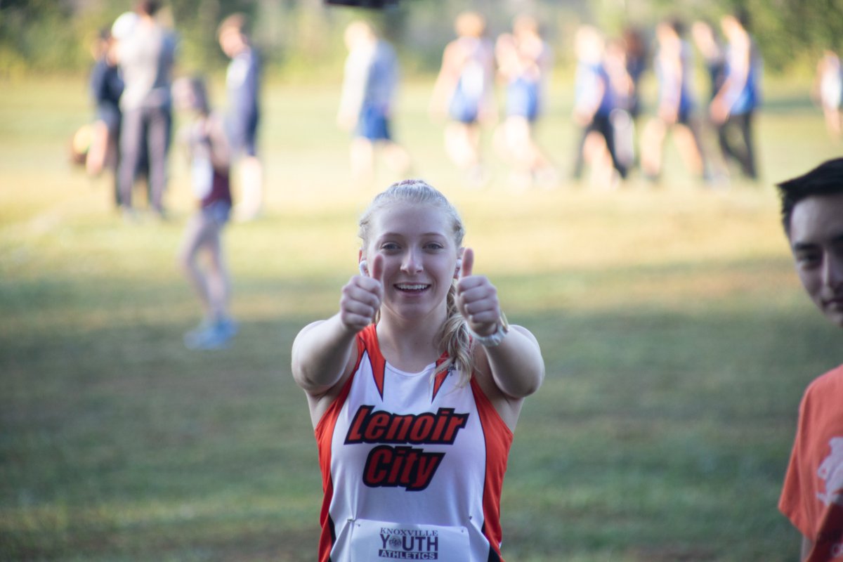 LCPanthersTrack's tweet image. Sawyer Grace Simmons - again a Medalist - leading the girls with a 16th place overall of 208, including some from upper east TN and Arlington from Memphis