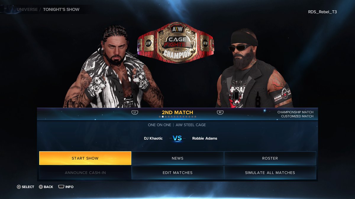 RDS_Rebel_'s tweet photo. #PS5Share, #WWE2K23 https://t.co/tureYRTA4I