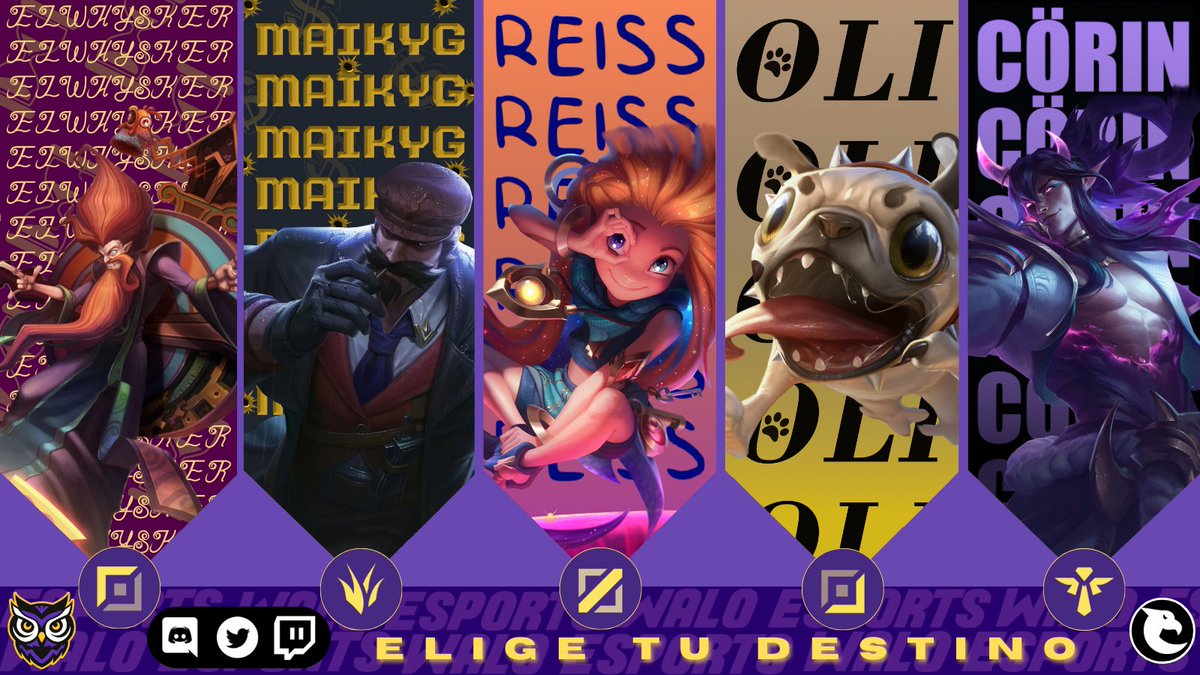 💥ANUNCIO ROSTER💥
Llegamos a dejar nuestra marca en el grupo 3 de la 3ª división en <a href="/LEAmateur_/">LEA</a>  
Nuestros jugadores son un peligro. 
Aviso: andaos con ojo

TOP <a href="/ikervsanz/">Iker Velasco Sanz</a> 
JGL @maikyelrenacido 
MID <a href="/gmrtinez1/">Reiss</a> 
ADC <a href="/Olivares01CR/">Olivares</a> 
SUPP <a href="/aleex_FB95/">Alex Fernandez</a> 

Dadle apoyo #WALOARMY  🦉🔥