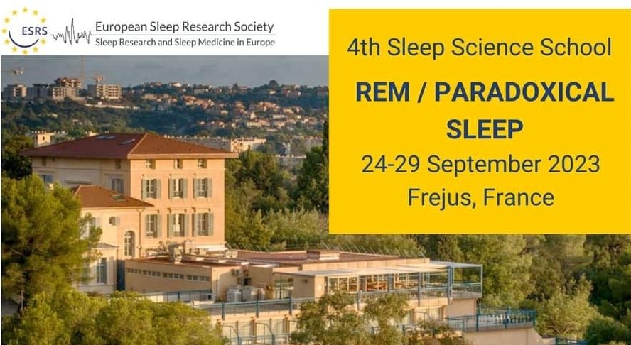We are pleased to welcome 40 participants to the 4th ESRS Sleep Science School in Frejus, FR. Participants and Faculty convene for dinner this evening before kicking off this intense week of REM / Paradoxical #Sleep focused presentations, grant proposals, posters and mentorship.