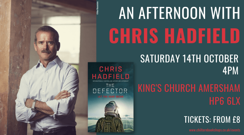 CWBookshop's tweet image. Calling all space fans, not to mention crime fiction lovers. Have we got an event for YOU! 🚀

Come and see the one and only CHRIS HADFIELD in #Amersham on Saturday 14th October (4pm) for what promises to be a fascinating discussion! #ChrisHadfield

chilternbookshops.co.uk/event/an-after…