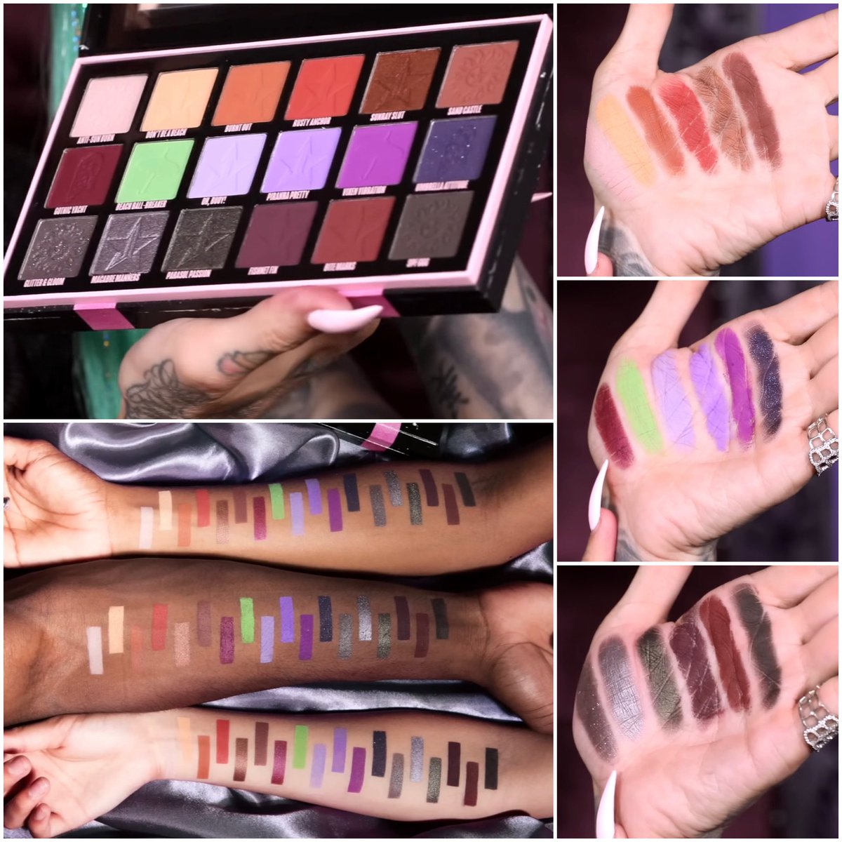 SummarellAshley's tweet photo. 🕸 First look at the new Gothic Beach Palette 🕸

I love 😍😍 https://t.co/eHQ5k2dQnB